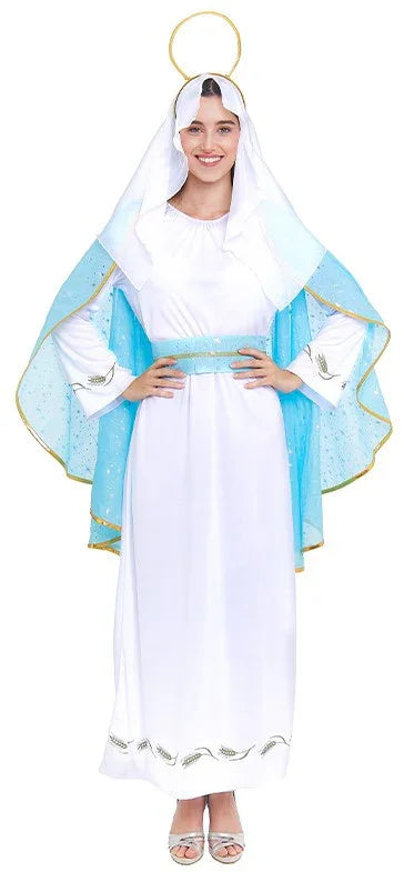 Disfraz de Virgen María Navideña para Mujer Virgen María Partilandia