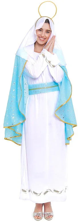 Disfraz de Virgen María Navideña para Mujer Virgen María Partilandia