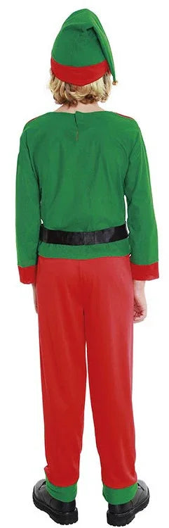 Disfraz de Elfo de Navidad Travieso para Niño Elfos Navideños Partilandia