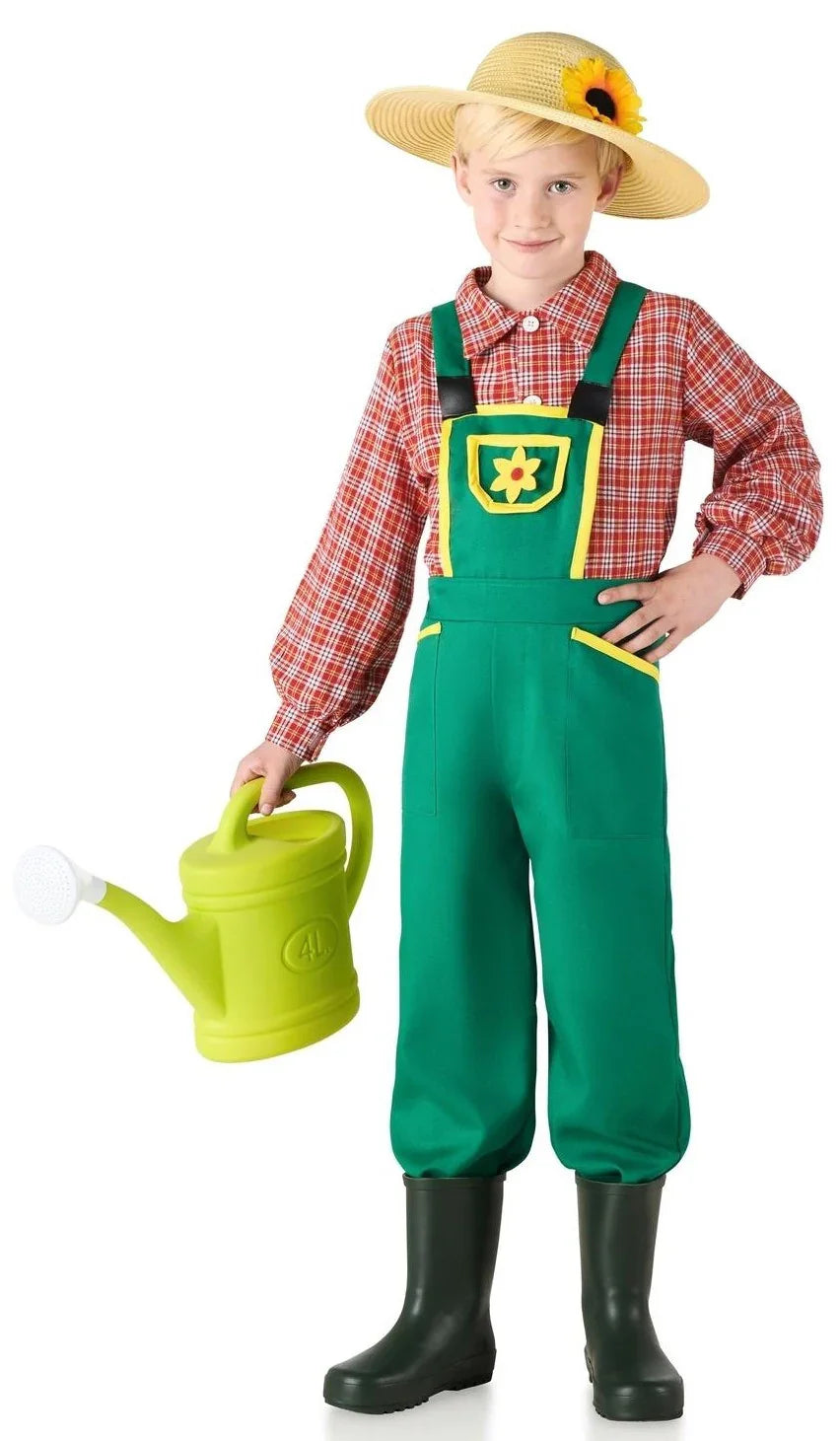 Disfraz de Jardinero para Niño Granjeros Kimokawaii