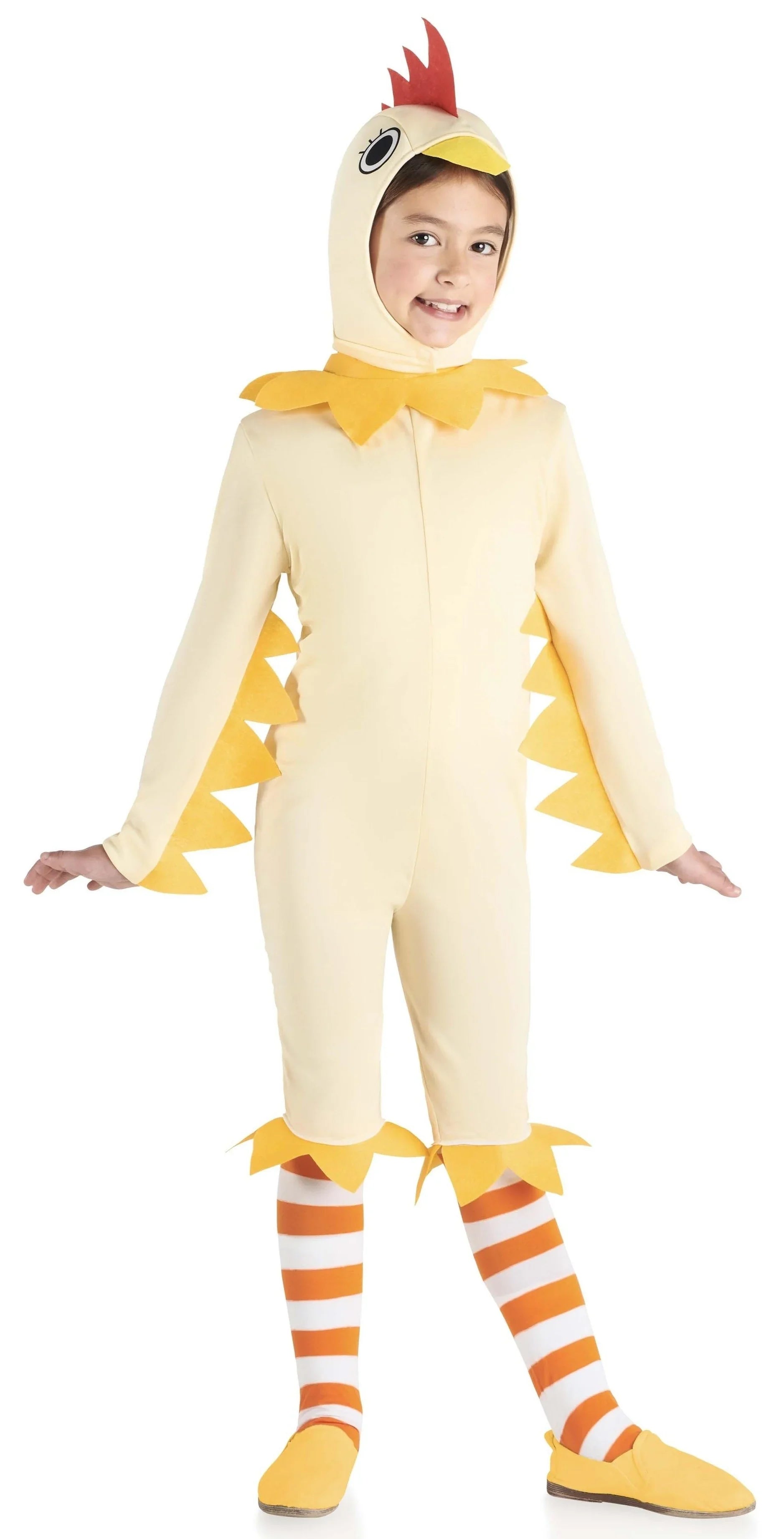 Disfraz de Gallina para Niña Animales Infantiles Kimokawaii