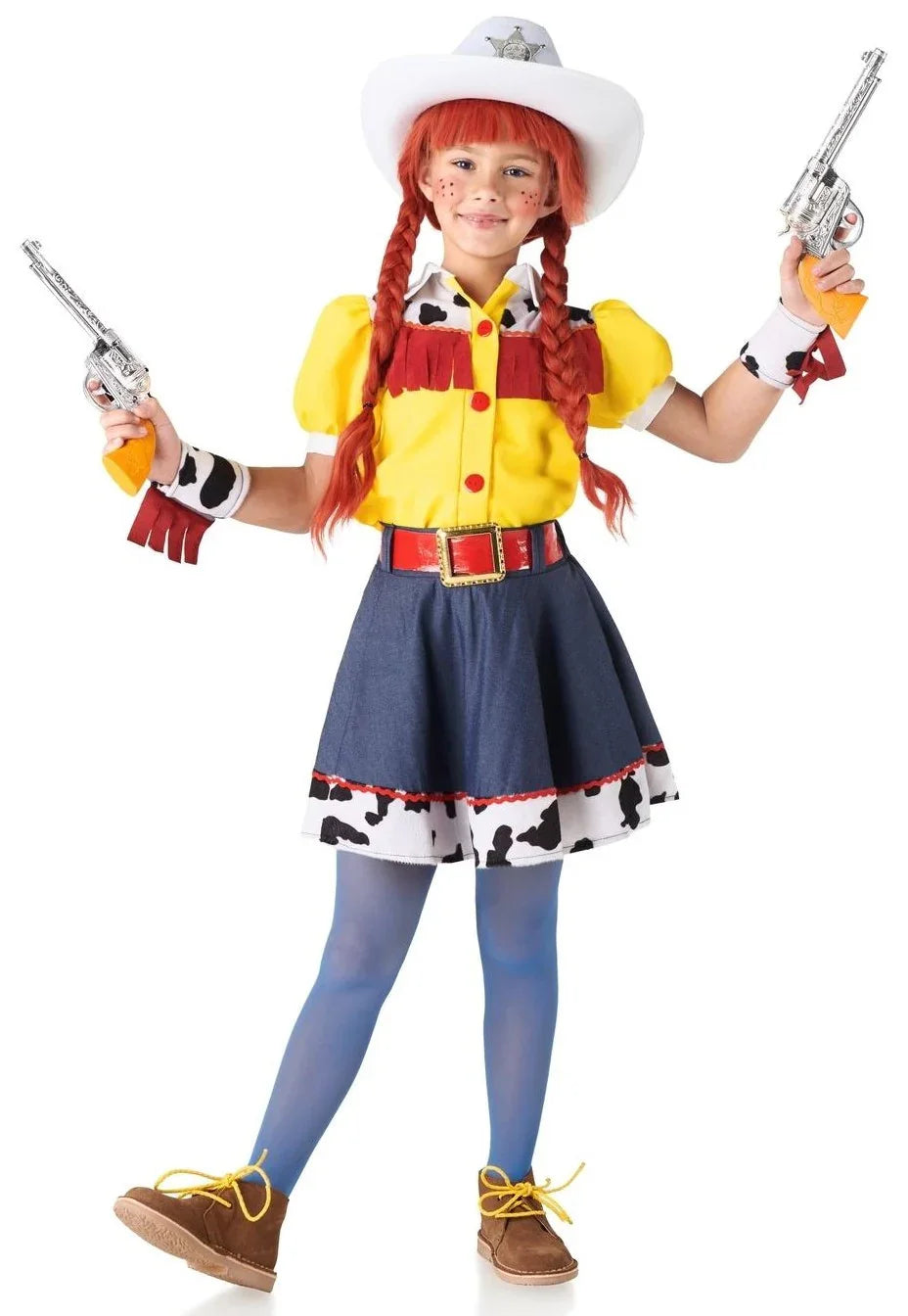 Disfraz de Vaquera Cowgirl de Rodeo para Niña Vaqueros Infantiles Kimokawaii