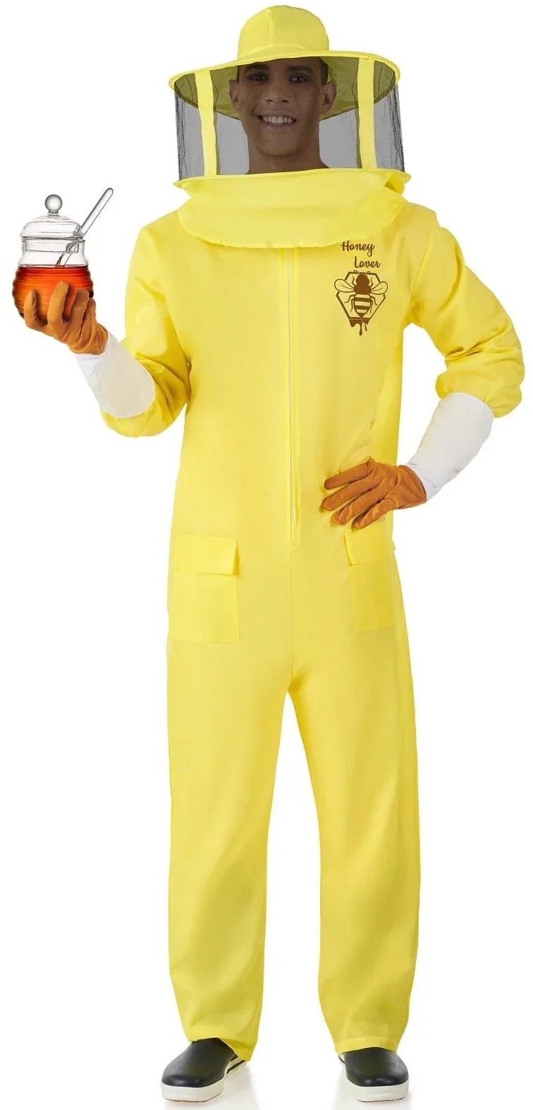 Disfraz de Apicultor para Hombre Abejas Kimokawaii