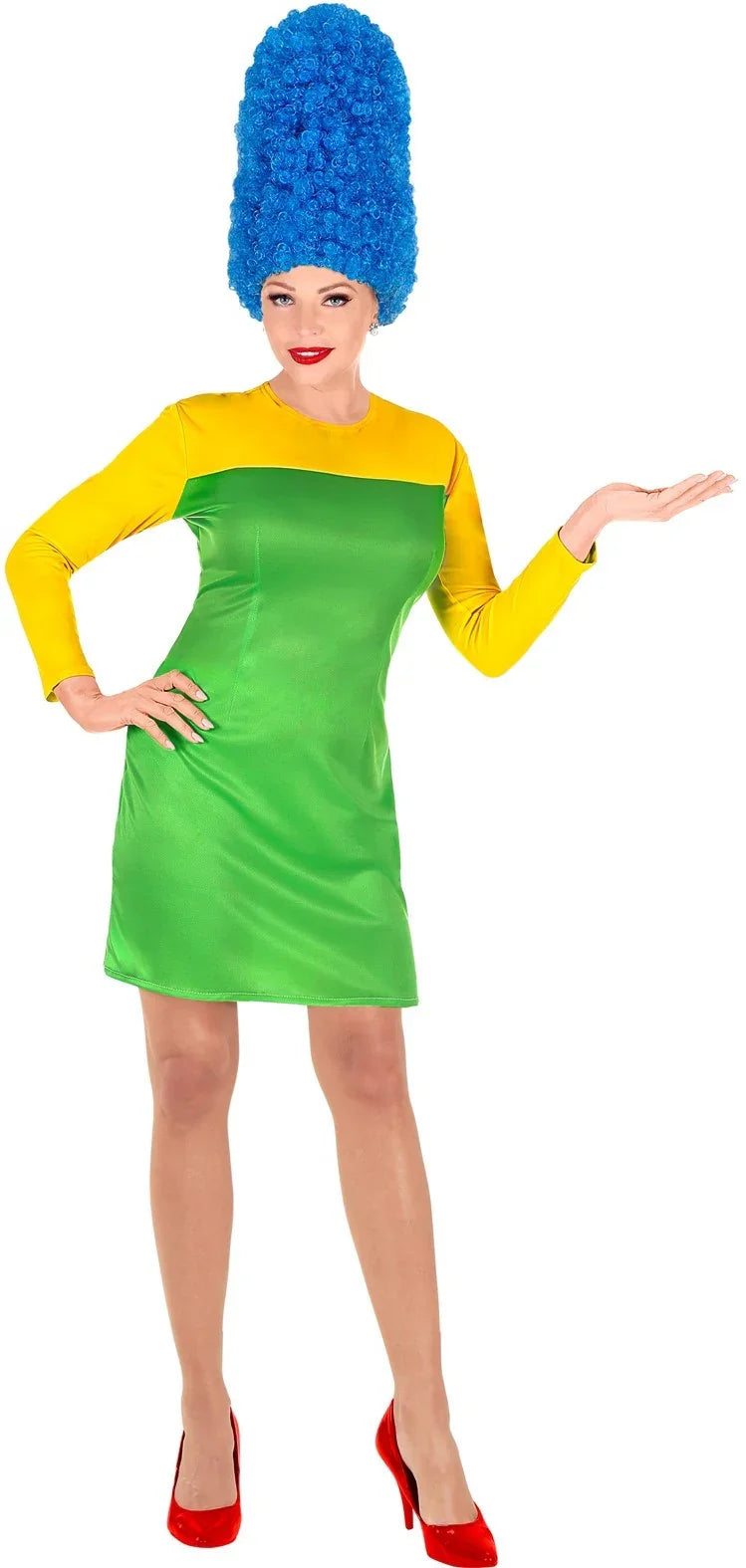 Disfraz de Marge Simpson para Mujer Dibujos Animados y Cuentos Widmann