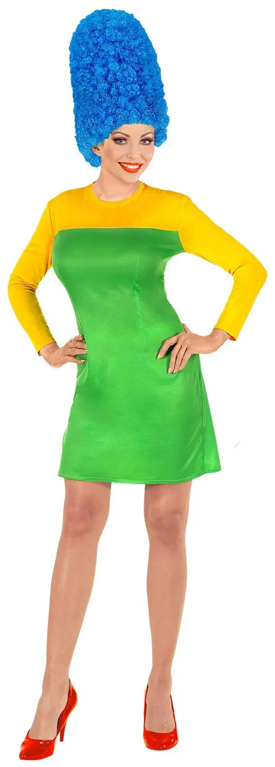Disfraz de Marge Simpson para Mujer Dibujos Animados y Cuentos Widmann