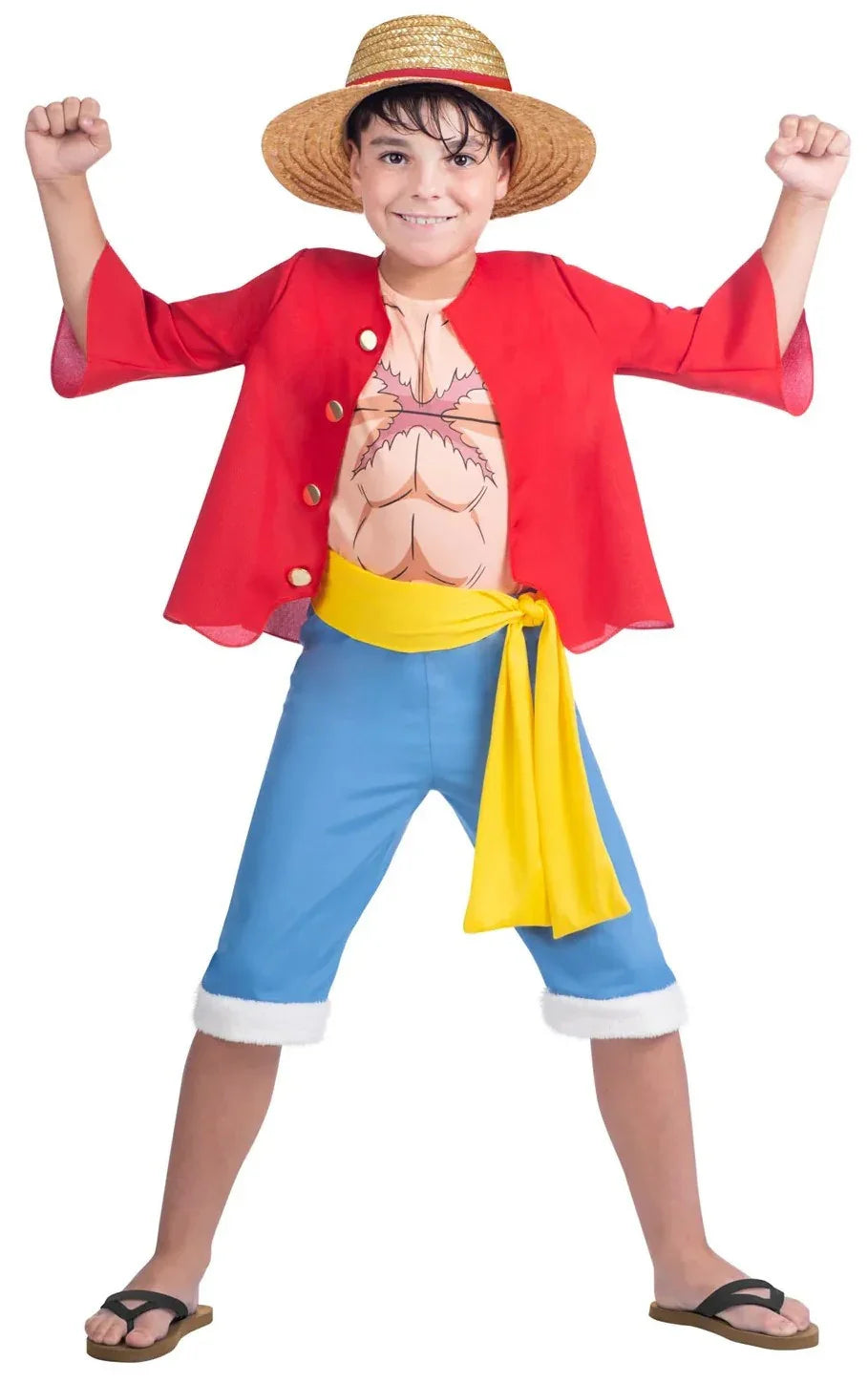 Disfraz de Luffy One Piece para Niño One Piece Viving