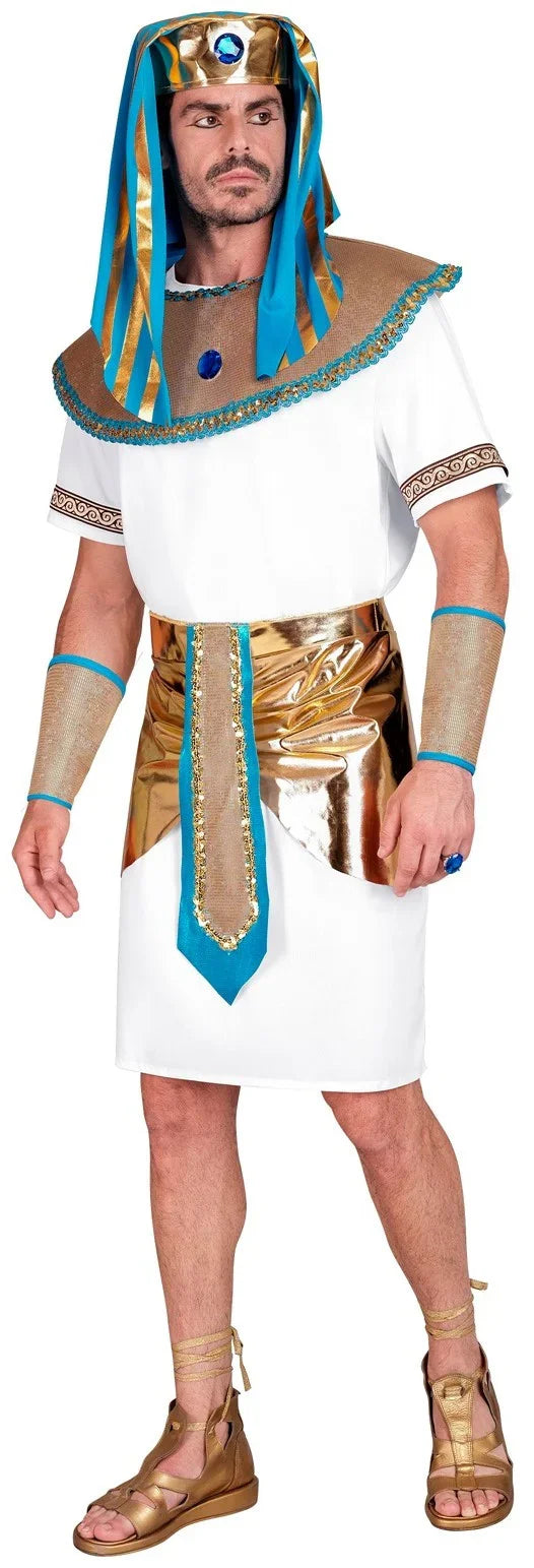 Disfraz de Faraón Egipcio del Nilo para Hombre Egipcios Widmann