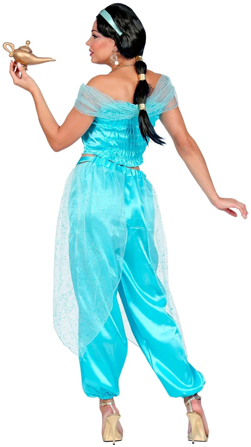 Disfraz de Jasmine de Aladdín para Mujer Jasmine Widmann