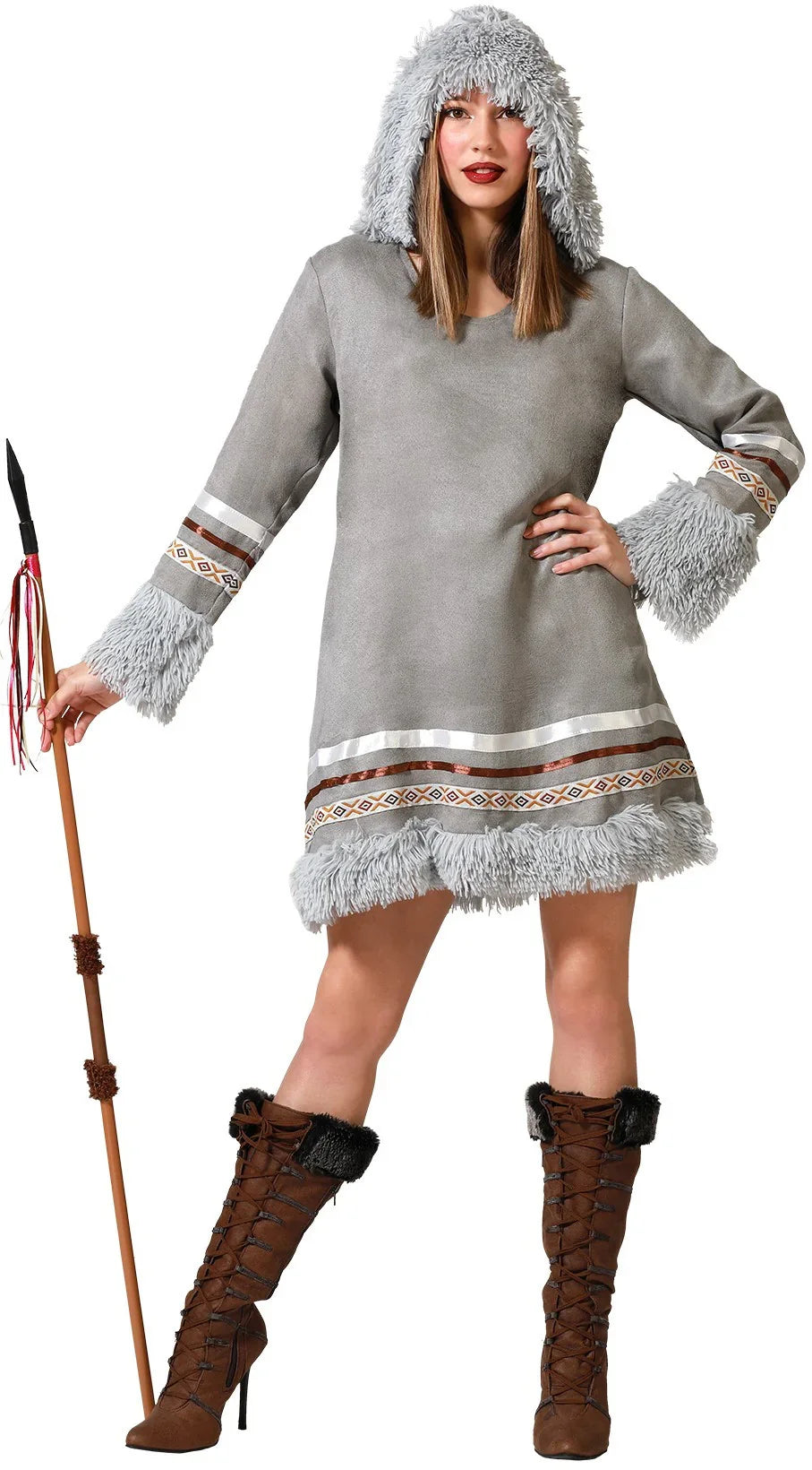 Disfraz de Esquimal Gris para Mujer Esquimales Atosa
