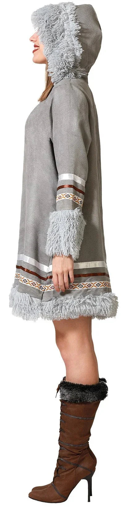 Disfraz de Esquimal Gris para Mujer Esquimales Atosa