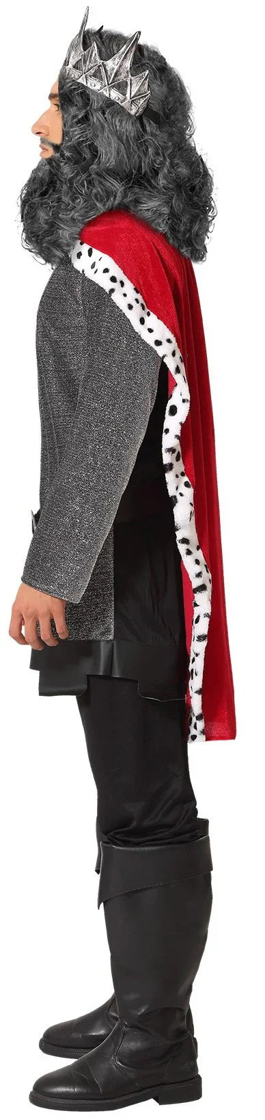 Disfraz de Rey Medieval con Capa para Hombre DISFRACES Atosa