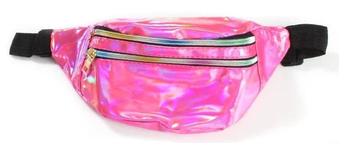 Riñonera Años 80 en Colores Neón Años 80 Partilandia Rosa