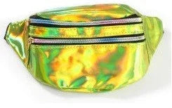 Riñonera Años 80 en Colores Neón Años 80 Partilandia Amarillo