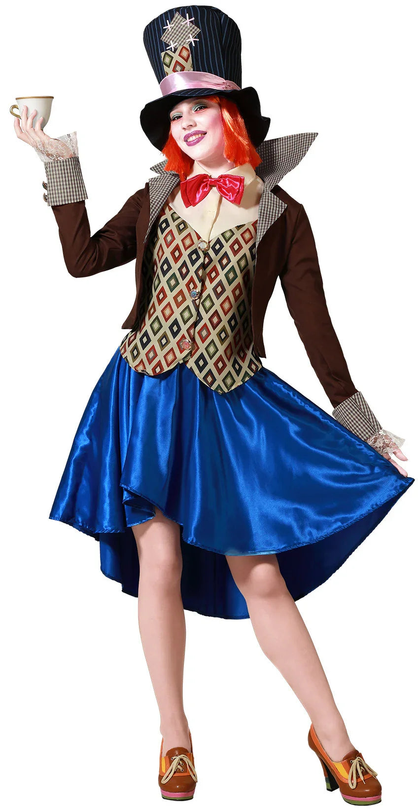 Disfraz de Sombrerera Loca Vintage para Mujer Sombrerero Loco Atosa