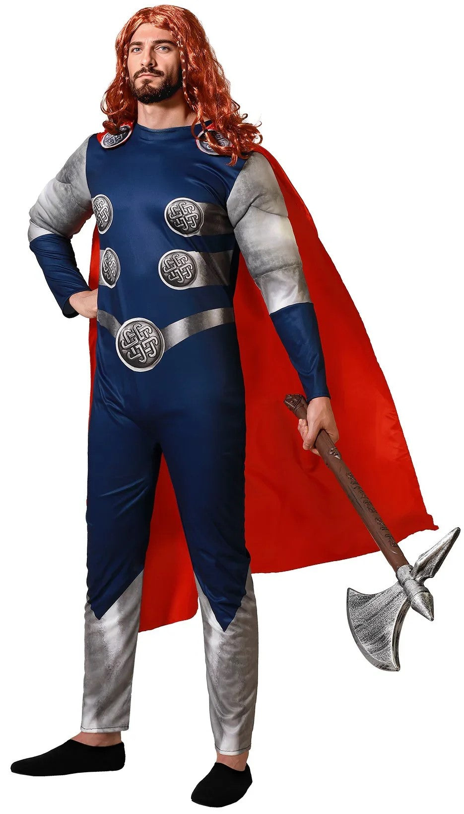 Disfraces en Pareja de Thor con Capa