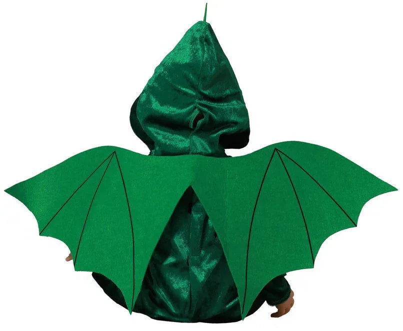 Disfraz de Dragón Feroz con Alas para Bebé Dragón y Dinosaurio Atosa