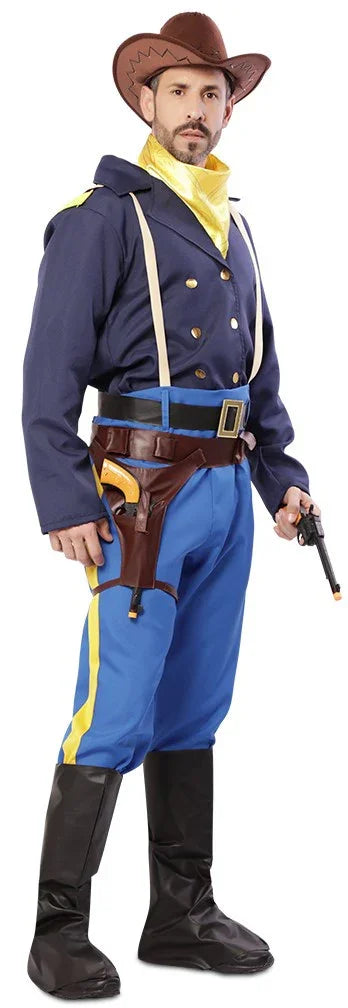 Disfraz de Capitán del Séptimo de Caballería para Hombre Vaquero EuroCarnavales