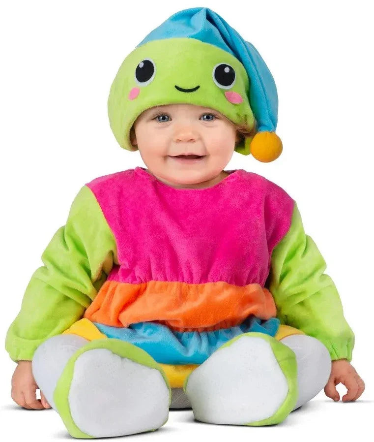 Disfraz de Gusiluz Colorido para Bebe Gusanos Viving