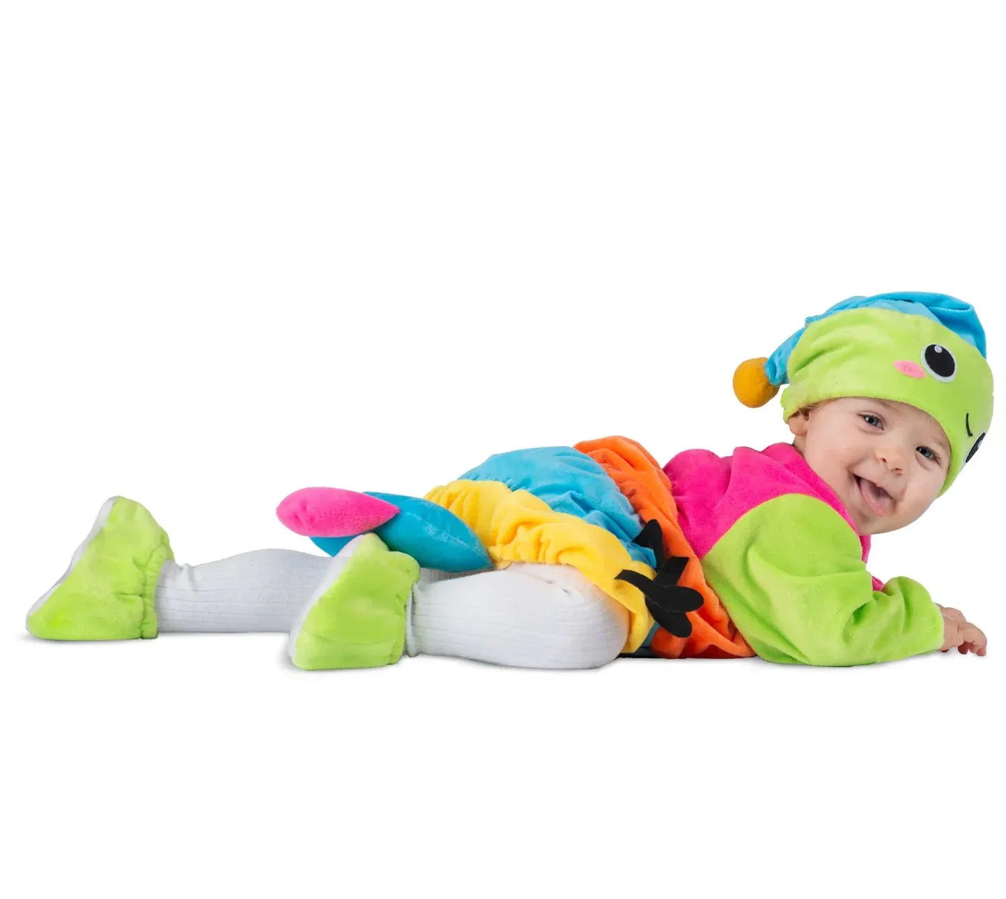 Disfraz de Gusiluz Colorido para Bebe Gusanos Viving