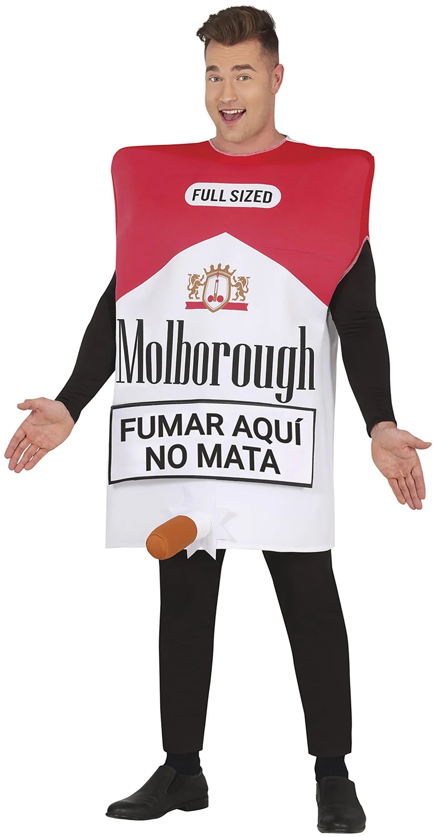 Disfraz de Paquete de Tabaco Cachondo para Adulto Despedidas Guirca