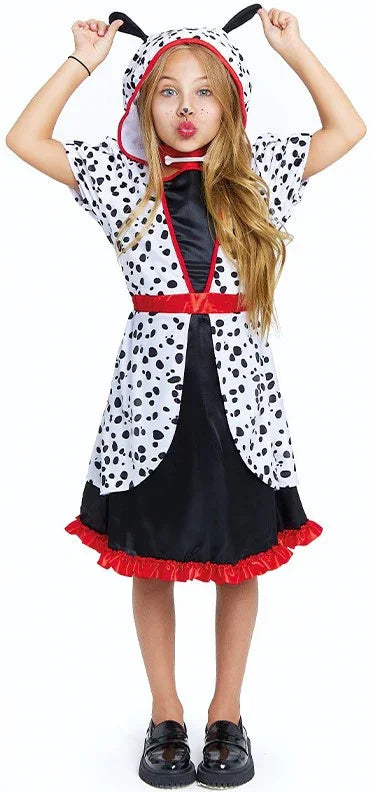 Disfraz de Dálmata Cruella para Niña Cruella de Vil Partilandia