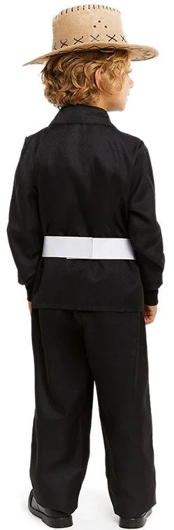 Disfraz Ken Vaquero Negro para Niño Barbie Partilandia