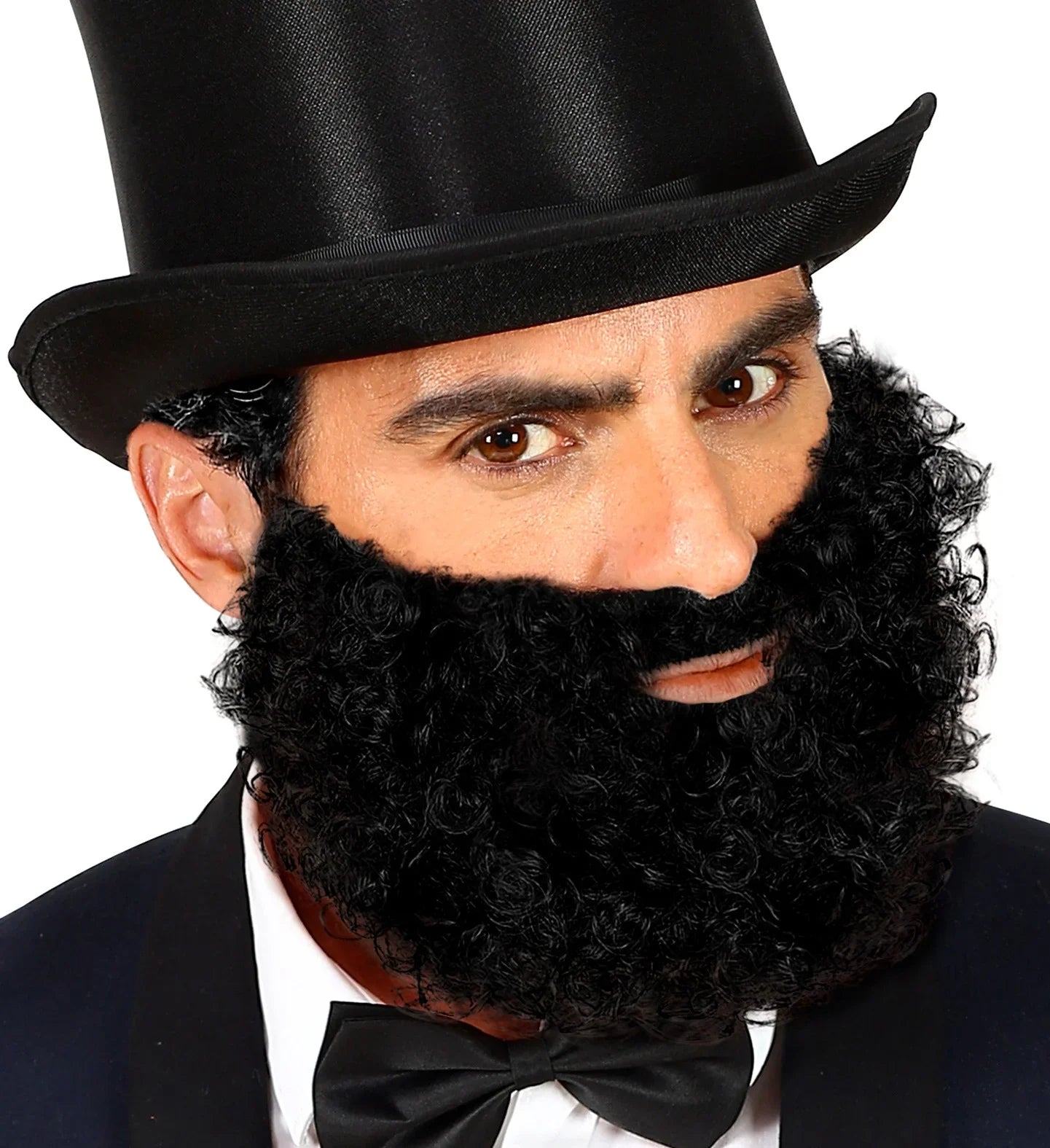 Barba Negra Rizada COMPLEMENTOS Widmann