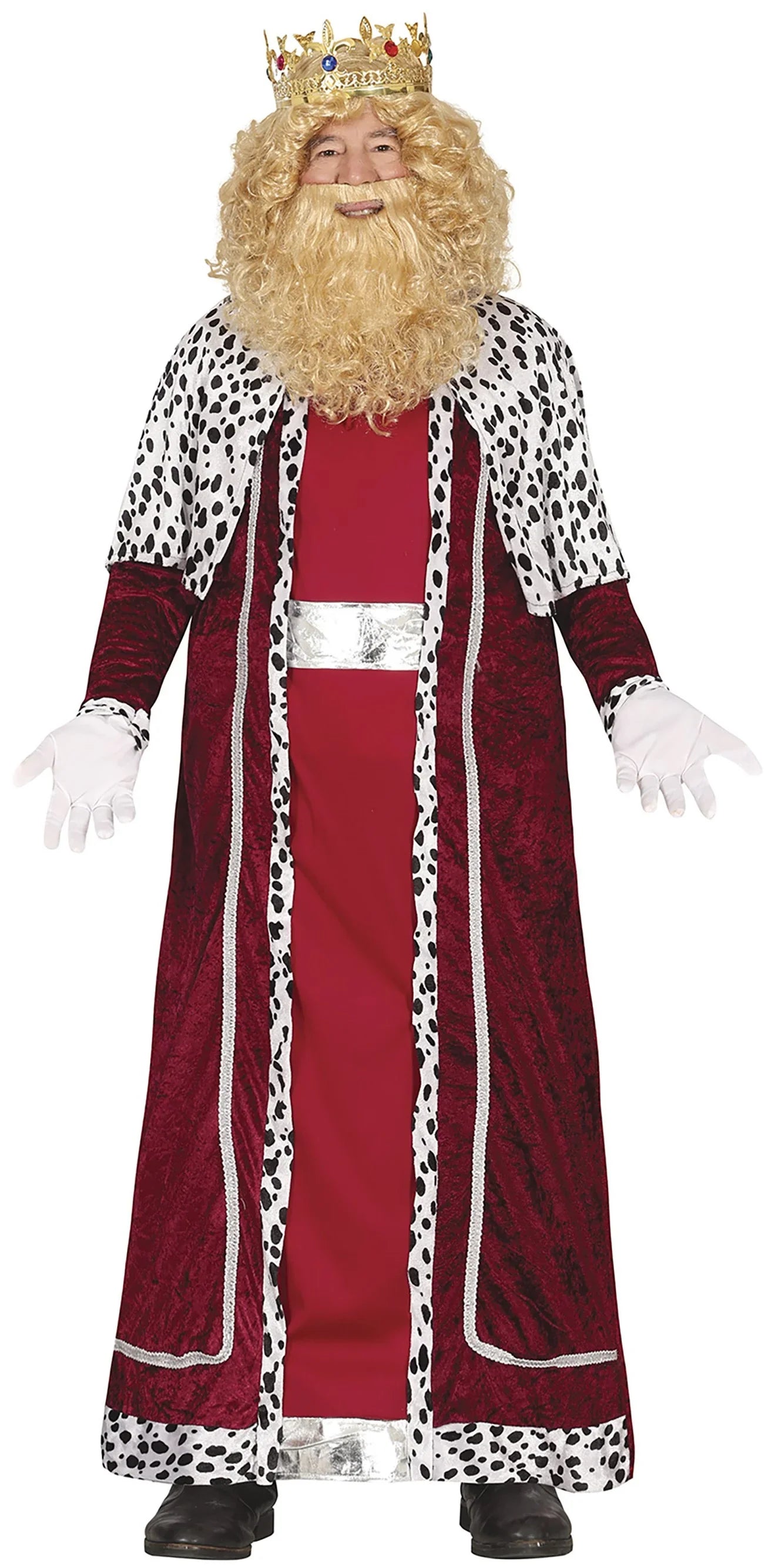 Disfraz Rey Mago Gaspar Adulto Navidad Guirca
