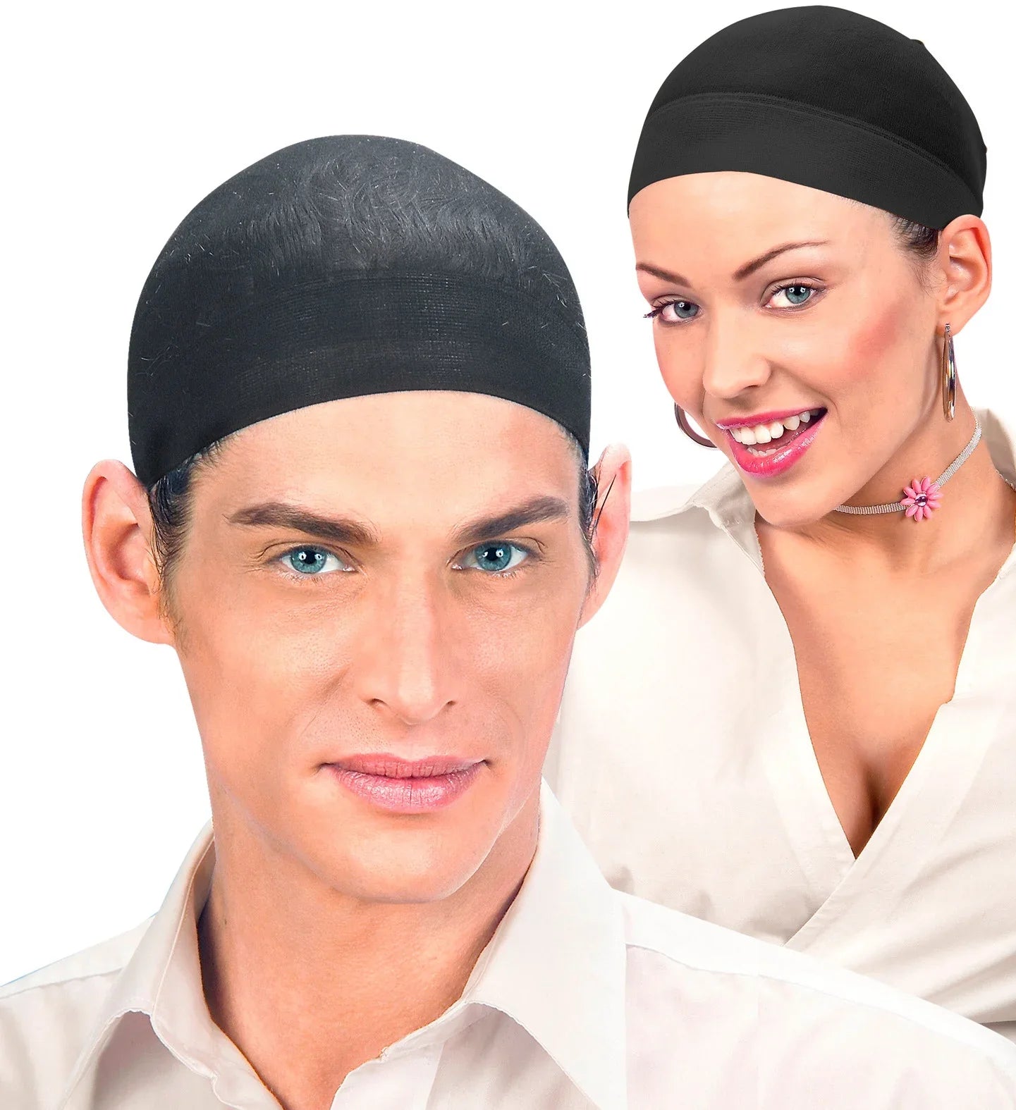 Pack de Mallas Negras para Recoger el Pelo Pelucas Widmann