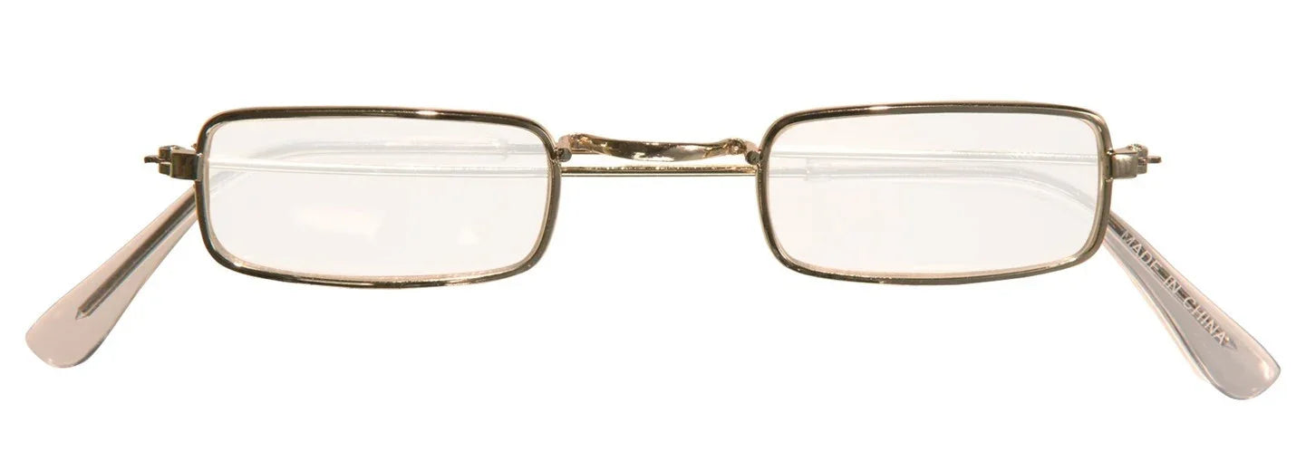 Gafas Doradas Rectangulares de Metal Gafas Widmann