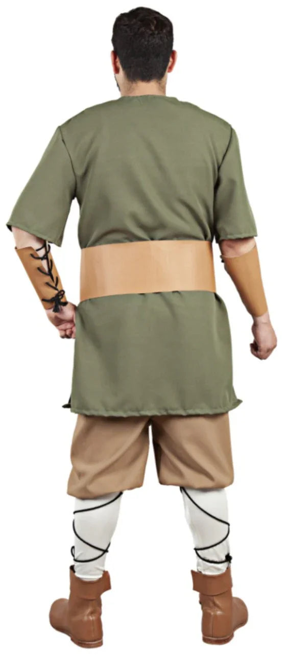 Disfraz de Labrador Medieval para Hombre Campesinos y Posaderos Medievales Fycar