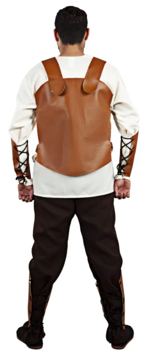 Disfraz de Guerrero Medieval con Armadura para Hombre Caballeros y Cruzados Medievales Fycar