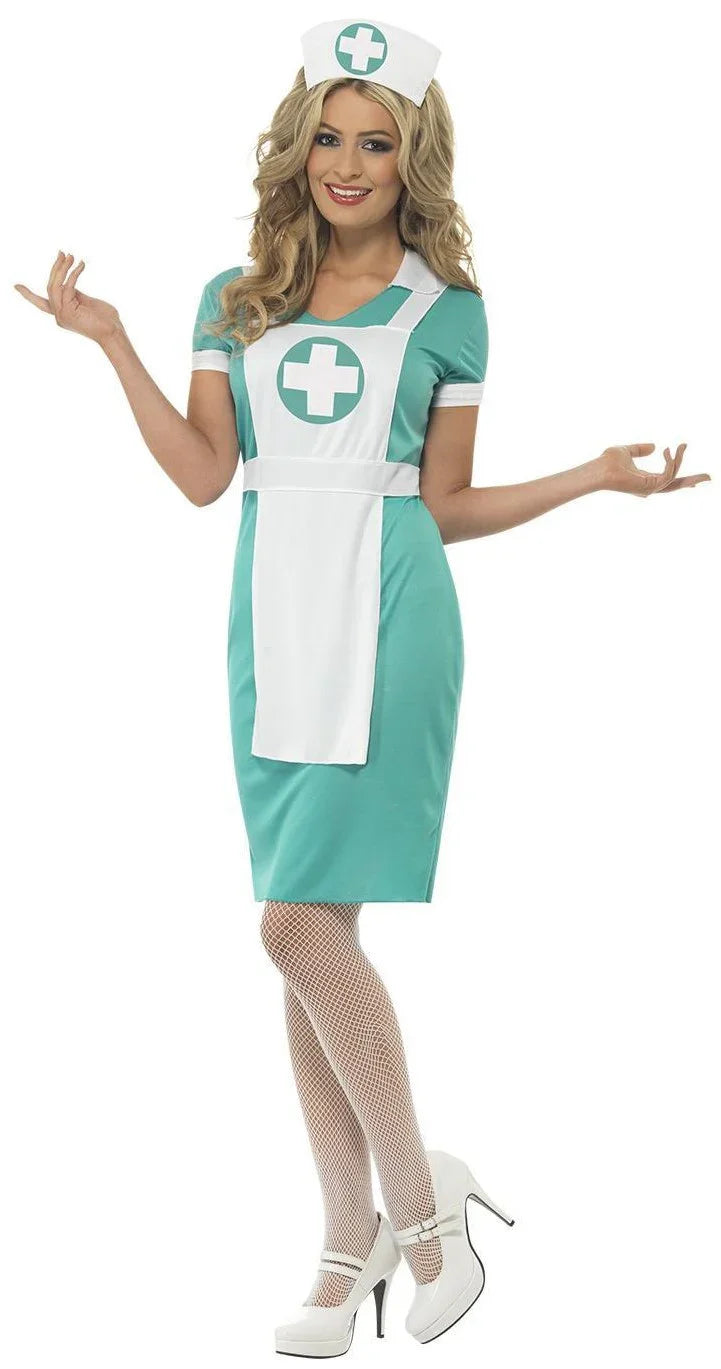 Disfraz de Enfermera para Mujer Enfermeras y Médicos Smiffys