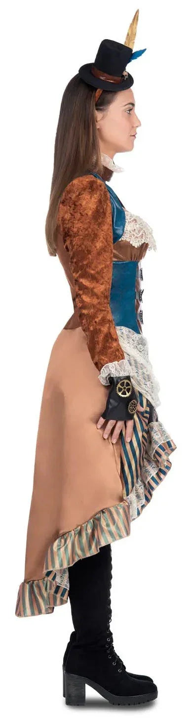 Disfraz de Chica Steampunk para Mujer Steampunk Viving