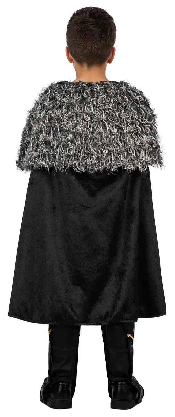 Disfraz de Guerrero Vikingo Oscuro para Niño Vikingos Infantiles Viving