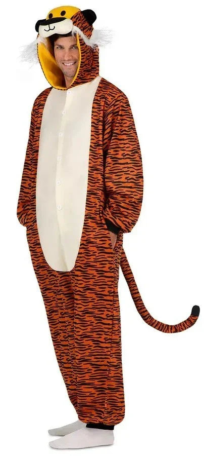 Disfraz de Tigre Pijama para Adulto Tigre Viving