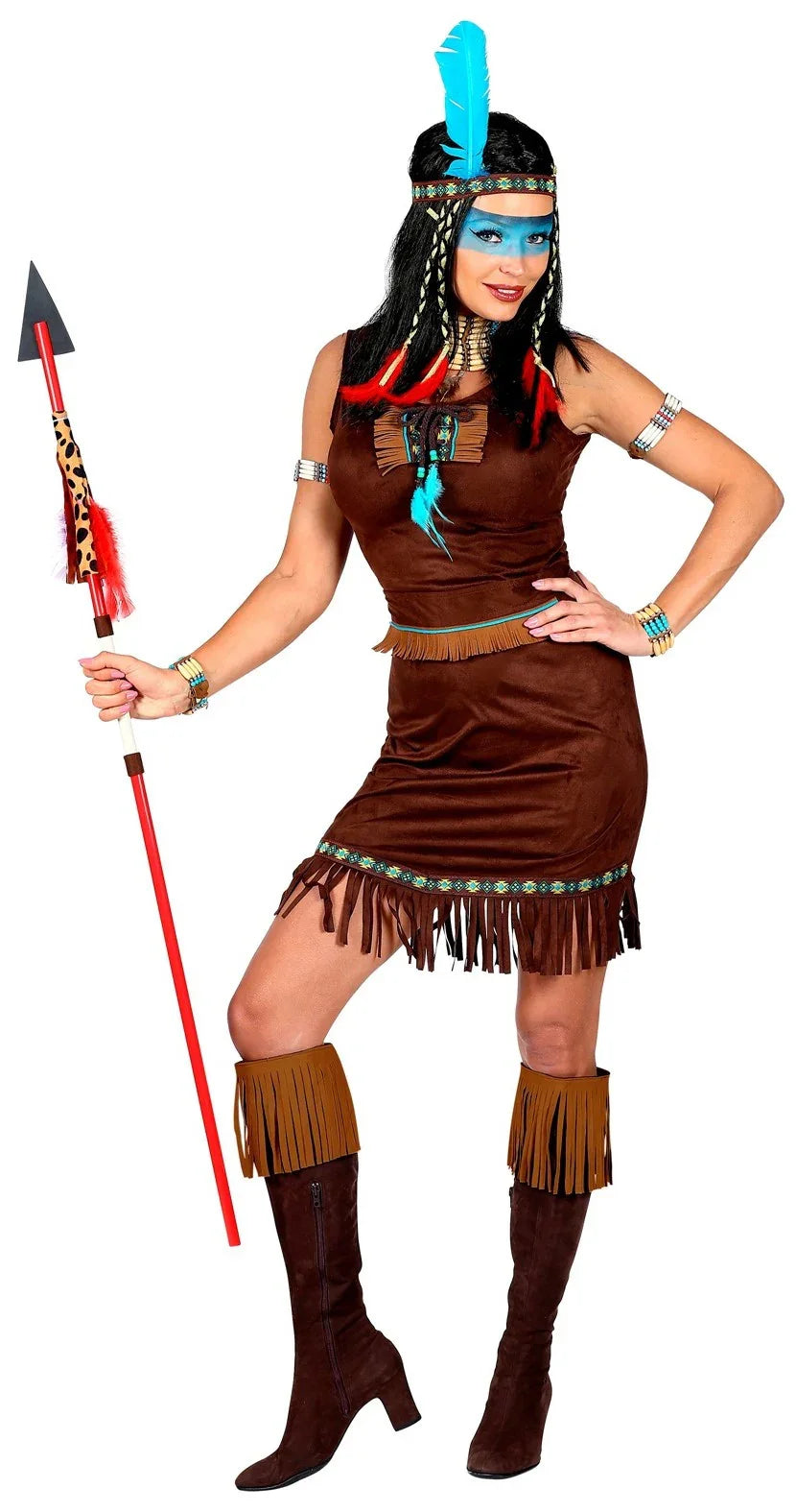 Disfraz de India Mohicana para Mujer Indio Widmann