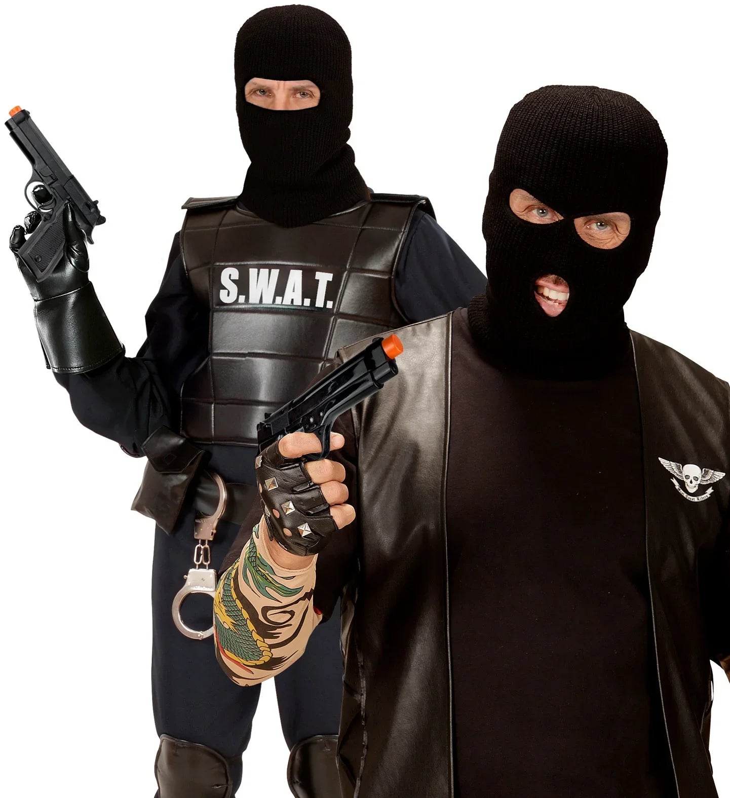 Pistola de Policía Negra Pistolas, Rifles y Metralletas Widmann