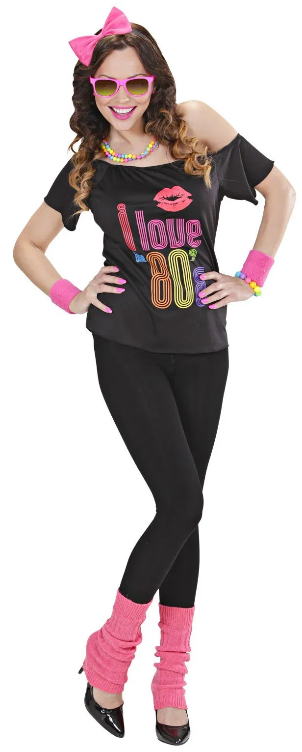 Disfraz de Mujer de los 80s Disfraces Baratos Widmann