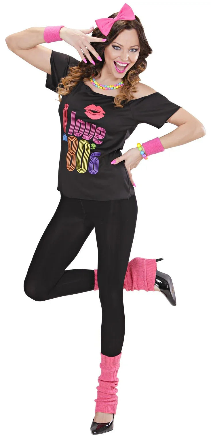 Disfraz de Mujer de los 80s Disfraces Baratos Widmann