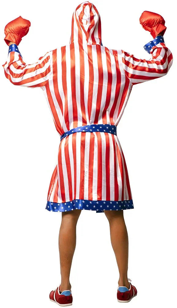 Disfraz de Boxeador Americano para Hombre Boxeadores EuroCarnavales