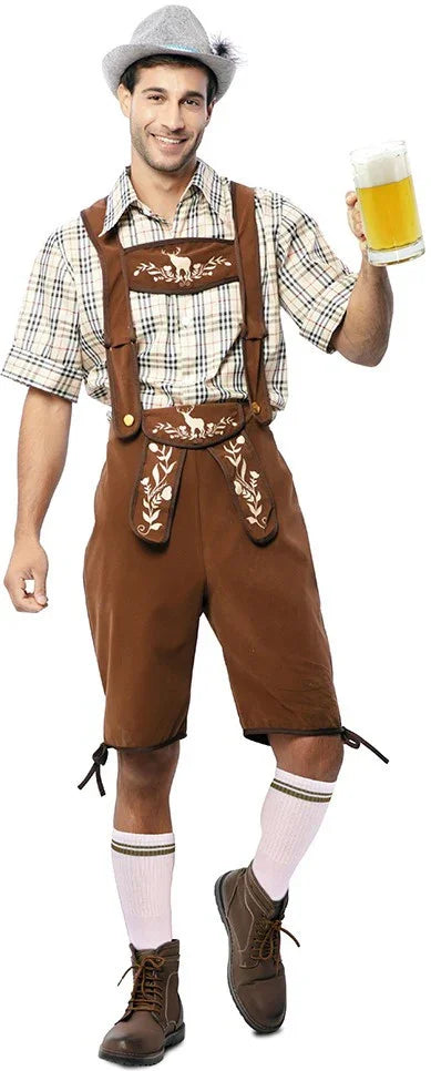 Disfraz de Cervecero Tirolés para Hombre Tiroleses Oktoberfest EuroCarnavales