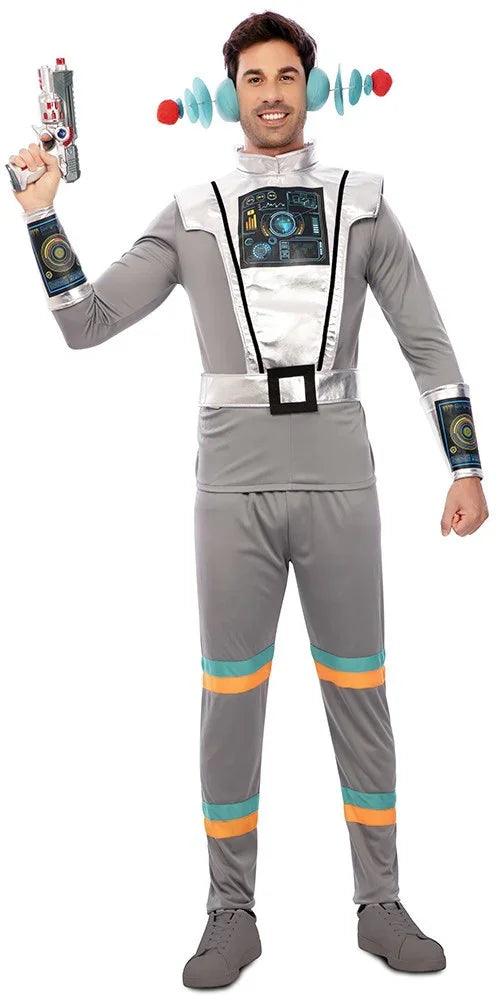Disfraz de Viajero Espacial Futurista para Hombre Extraterrestres EuroCarnavales