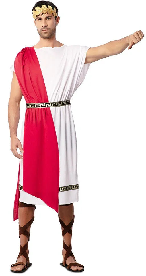 Disfraz de César Romano para Hombre Romanos y Griegos EuroCarnavales