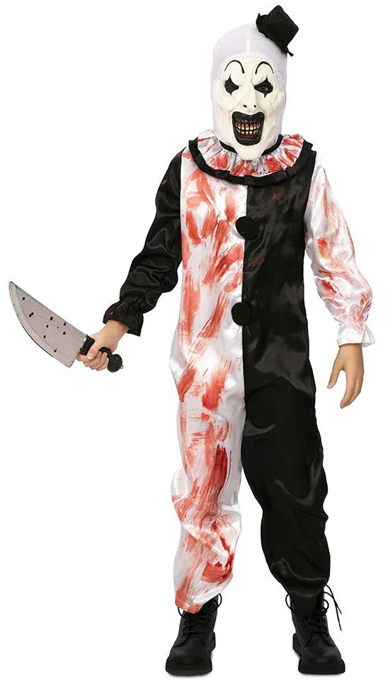 Disfraz de Payaso Art Terrifier para Niño Payasos Asesinos EuroCarnavales