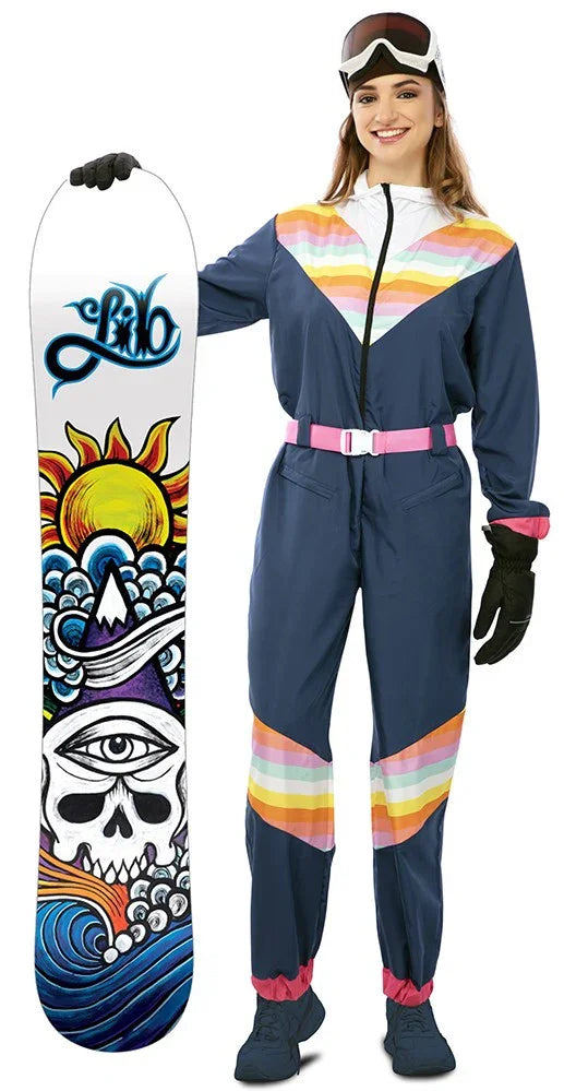 Disfraz de Esquiadora Snowboarder para Mujer Deportes y Animadoras EuroCarnavales