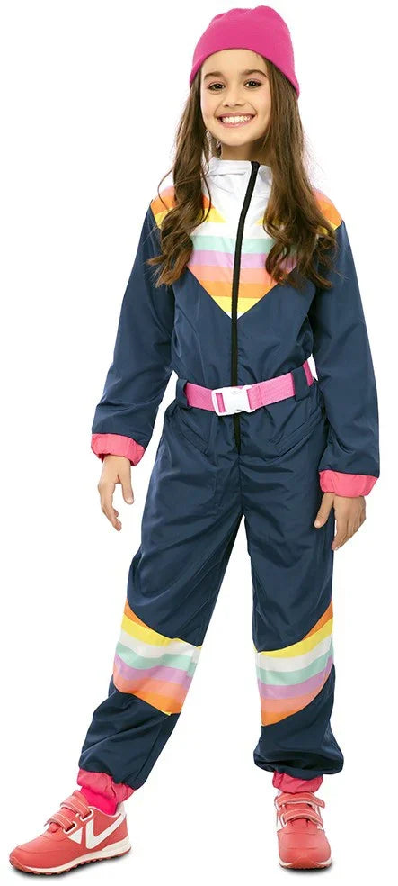 Disfraz de Esquiadora Snowboarder para Niña Deportistas y Animadoras Infantiles EuroCarnavales