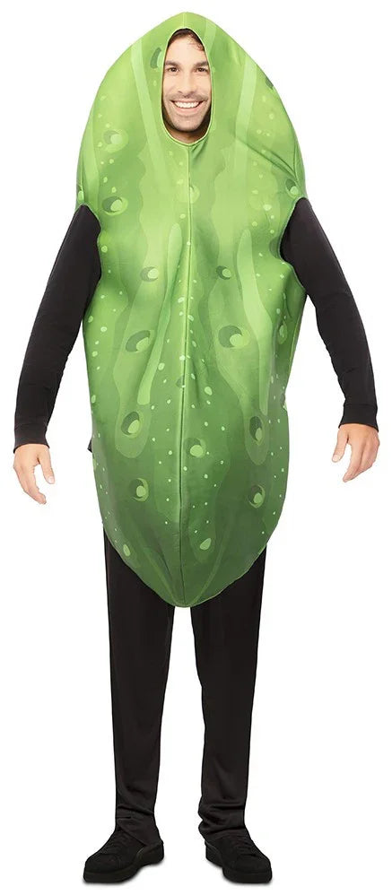 Disfraz de Pepinillo para Adulto Verduras EuroCarnavales