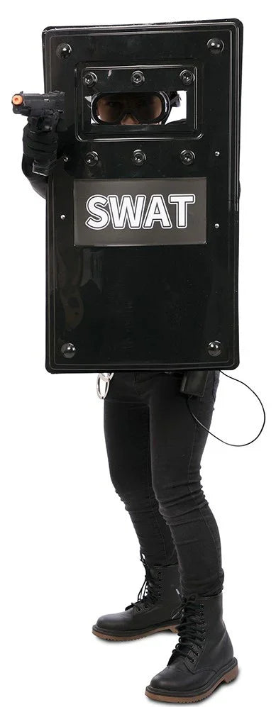 Escudo de Policía Antidisturbios SWAT Policía EuroCarnavales