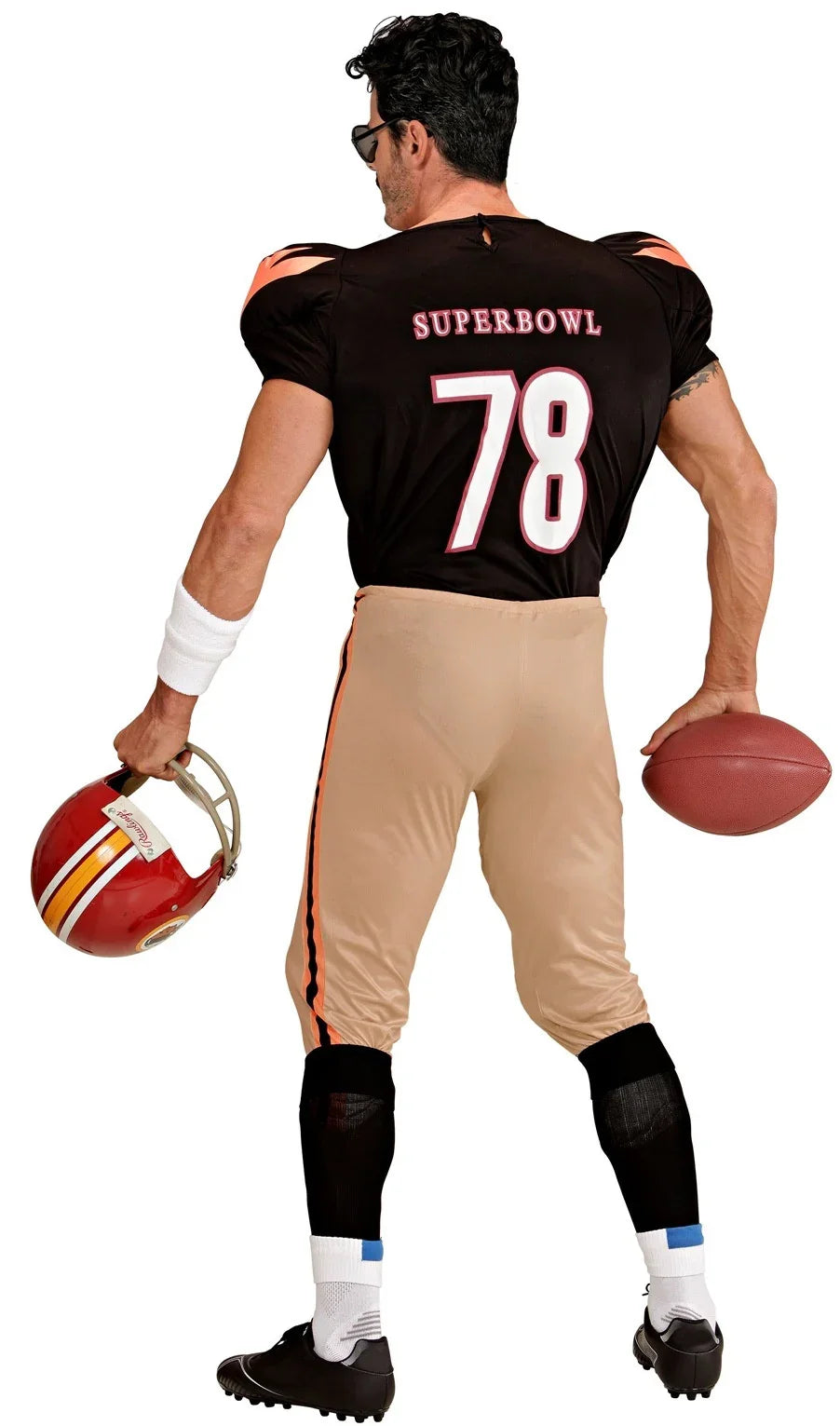 Disfraz de Jugador de Futbol Americano para Adulto Deportes y Animadoras Widmann
